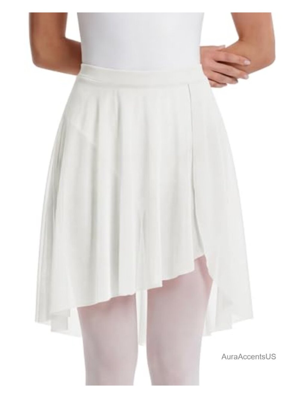 Ballet Wrap Skirt Chiffon Dance Skirt Mesh Sheer Pull On Skirt